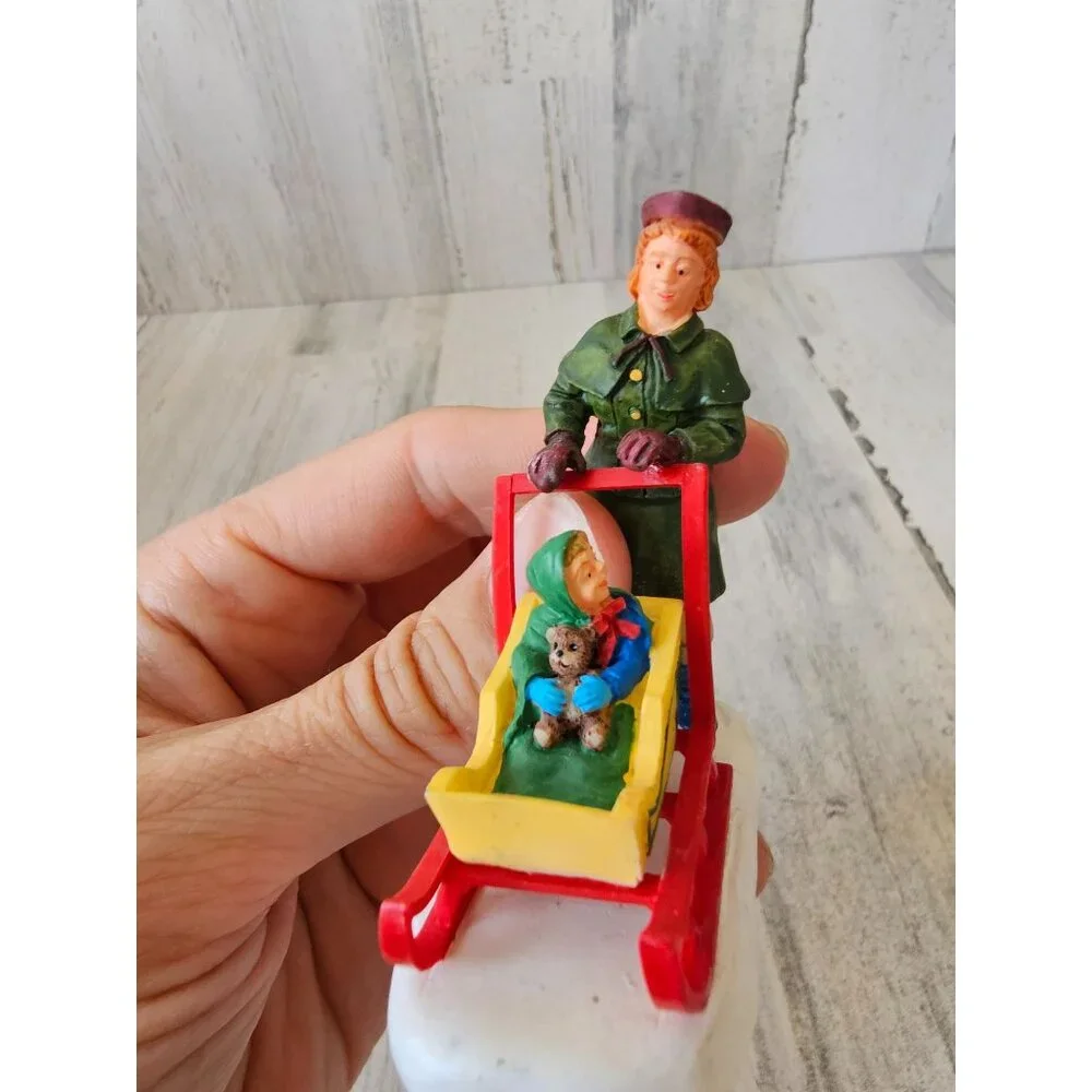 People‎ sled sledding village Xmas accessory children kids